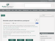 Tablet Screenshot of ip.manualai.lt
